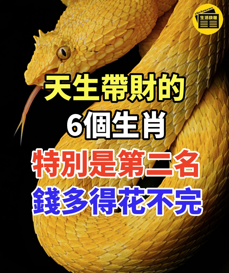 真不是亂說!天生帶財的6個生肖,特別是第二名,家裡有一位,錢多得花不完~